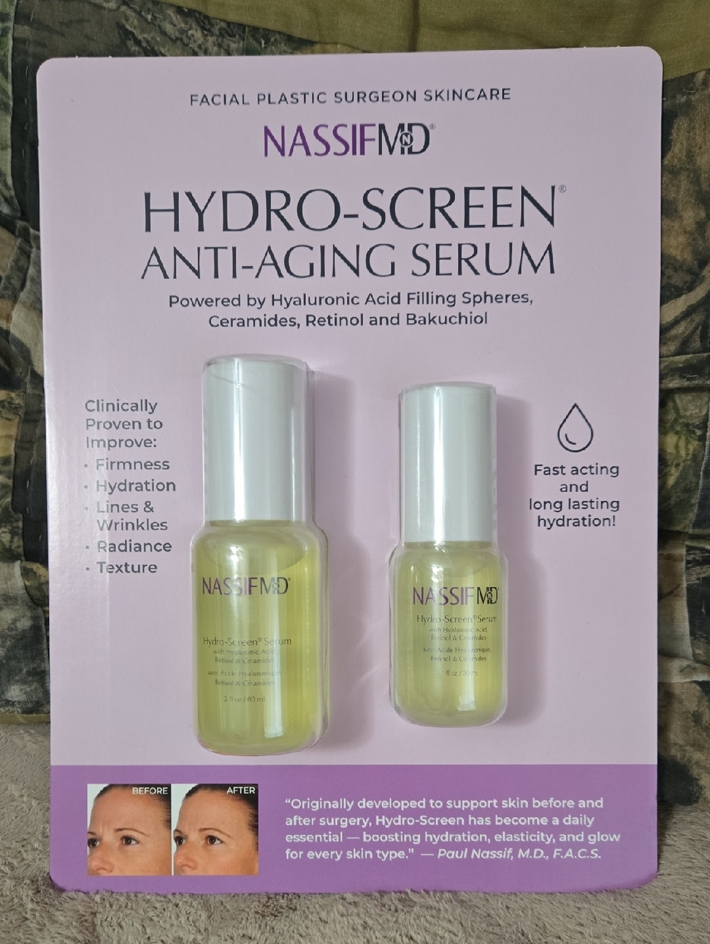 Hydro-Screen Anti-Aging Serum – Yellow Hydration Complex